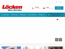 Tablet Screenshot of loecken.de